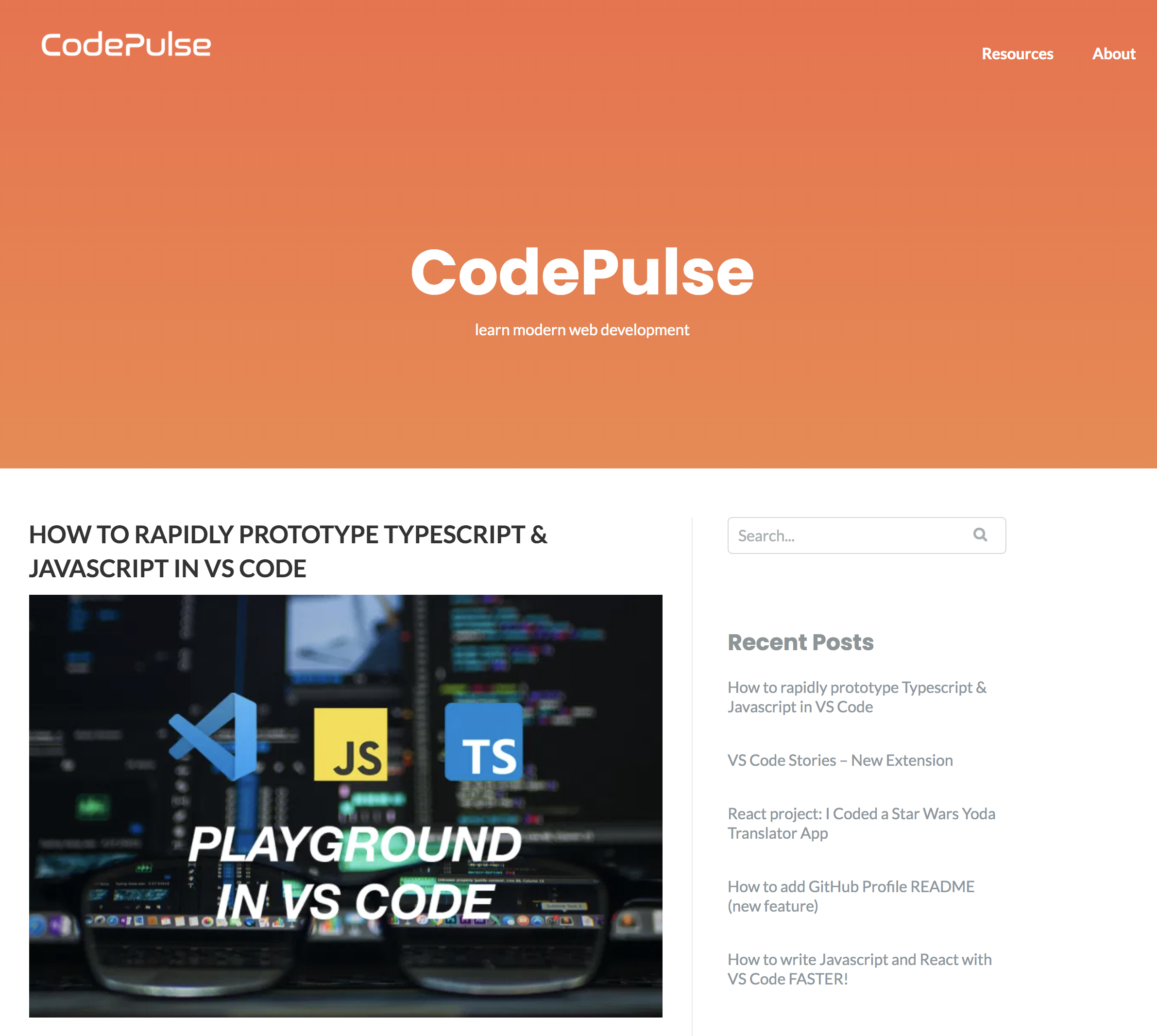 CodePulse blog